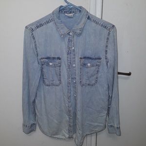 Light Denim Button up